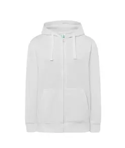 FELPA DONNA CAPPUCCIO E ZIP LEGGERA FRENCH TERRY JHK
