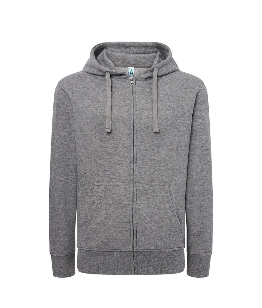 FELPA DONNA CAPPUCCIO E ZIP LEGGERA FRENCH TERRY JHK