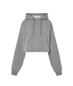 FELPA DONNA CAPPUCCIO REGULAR CROPPED JHK