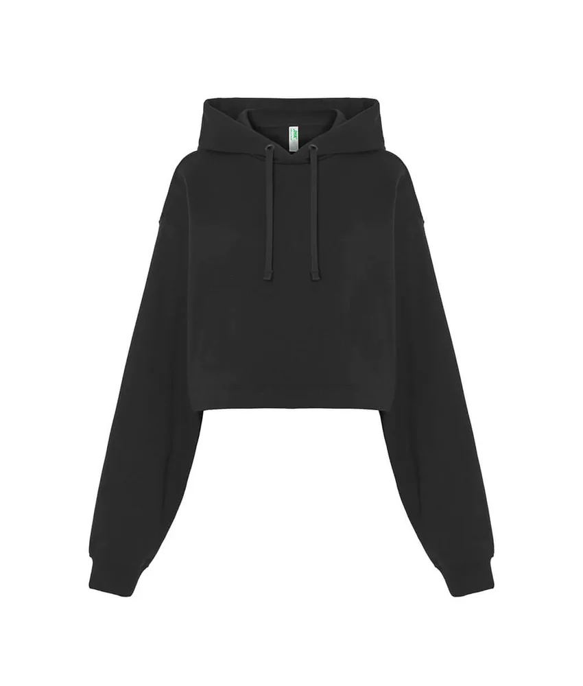 FELPA DONNA CAPPUCCIO REGULAR CROPPED JHK