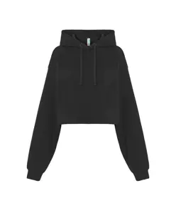 FELPA DONNA CAPPUCCIO REGULAR CROPPED JHK