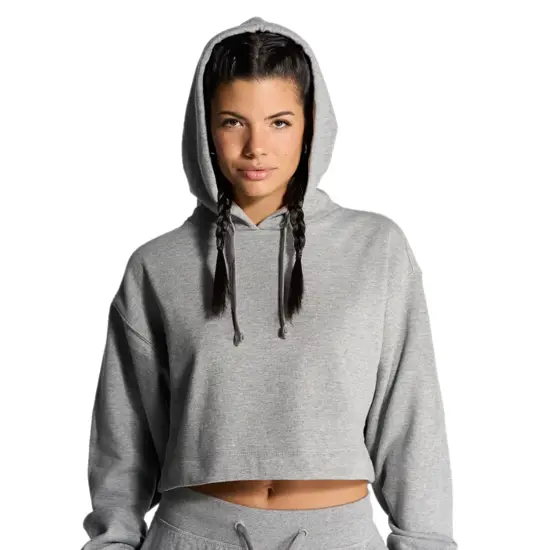 FELPA DONNA CAPPUCCIO REGULAR CROPPED JHK