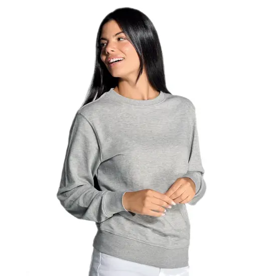 FELPA DONNA GIROCOLLO LEGGERA FRENCH TERRY JHK