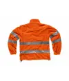 Felpa in pile con bande rifrangenti Workteam