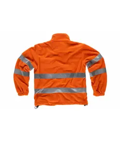 Felpa in pile con bande rifrangenti Workteam