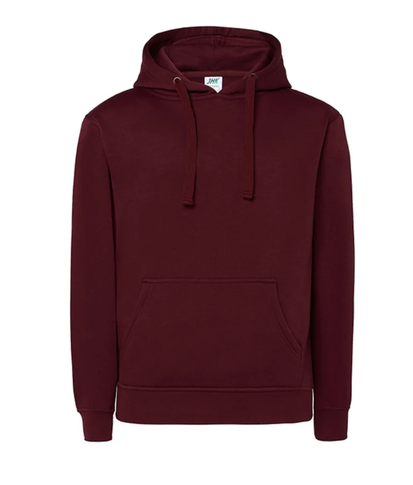 Felpa JHK Lady Kangaroo, 65% poliestere e 35% cotone - con cappuccio - tasca a marsupio