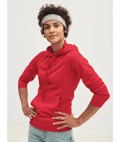 Felpa leggera da donna con cappuccio Fruit of the Loom