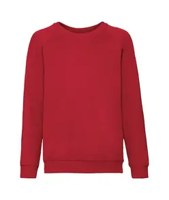 Felpa raglan classica per bambini Fruit of the Loom