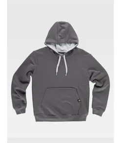 FELPA UNISEX CAPPUCCIO CONTRAST Workteam