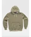 Felpa unisex cappuccio contrast Workteam
