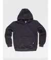 Felpa unisex cappuccio Workteam