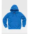 Felpa unisex cappuccio Workteam