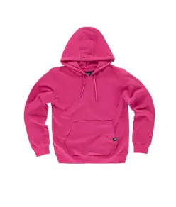 Felpa unisex cappuccio Workteam