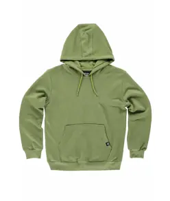 Felpa unisex cappuccio Workteam