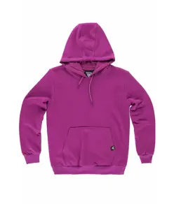 Felpa unisex cappuccio Workteam