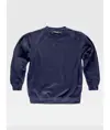 Felpa unisex girocollo Workteam