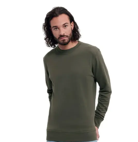 FELPA UNISEX GIROCOLLO ORGANIC PURE Russell