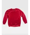 Felpa unisex girocollo Workteam