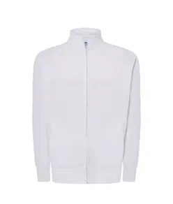 FELPA UNISEX ZIP INTERA LEGGERA FRENCH TERRY JHK