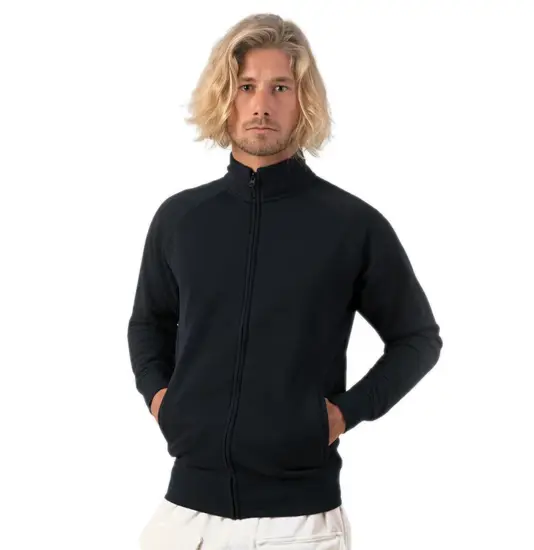 FELPA UNISEX ZIP INTERA LEGGERA FRENCH TERRY JHK