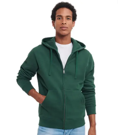 FELPA UOMO CAPPUCCIO E ZIP AUTHENTIC Russell