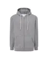 FELPA UOMO CAPPUCCIO E ZIP LEGGERA FRENCH TERRY JHK