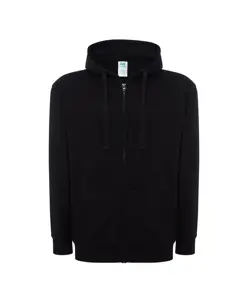 FELPA UOMO CAPPUCCIO E ZIP LEGGERA FRENCH TERRY JHK