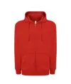 FELPA UOMO CAPPUCCIO E ZIP LEGGERA FRENCH TERRY JHK