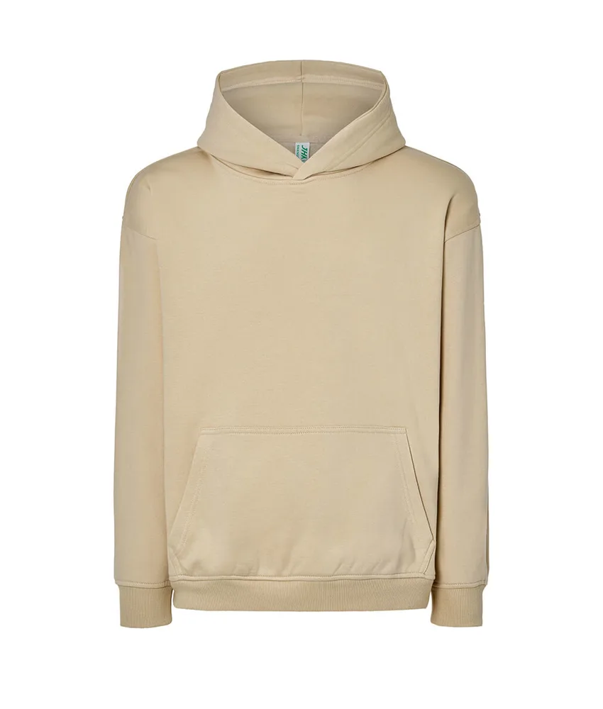 FELPA UOMO CAPPUCCIO OVERSIZE JHK