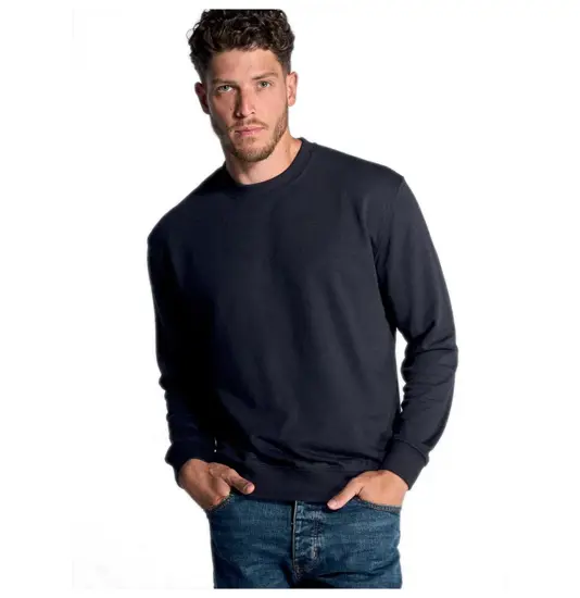 Felpa uomo girocollo leggera french terry JHK
