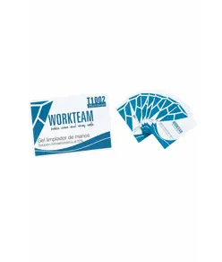 Gel idroalcolico monouso conf. 25PZ Workteam