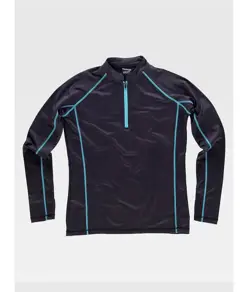 Giacca donna mezza zip sport Workteam