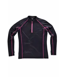 Giacca donna mezza zip sport Workteam