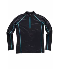 Giacca donna mezza zip sport Workteam