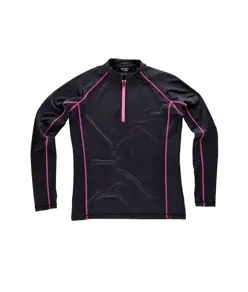 Giacca donna mezza zip sport Workteam