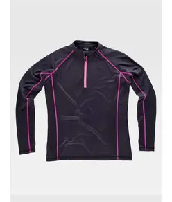 Giacca donna mezza zip sport Workteam