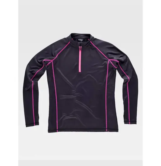 Giacca donna mezza zip sport Workteam