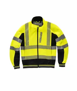 Giacca softshel leggera alta visibilita' Workteam