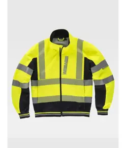 Giacca softshel leggera alta visibilita' Workteam