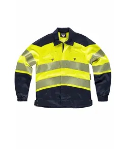 Giacca tessuto elasticizzato alta visibilita classe 1 Workteam