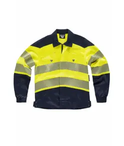 Giacca tessuto elasticizzato alta visibilita classe 1 Workteam