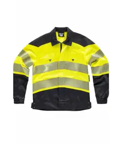 Giacca tessuto elasticizzato alta visibilita classe 1 Workteam