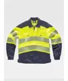 Giacca tessuto elasticizzato alta visibilita classe 1 Workteam