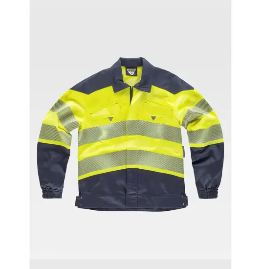 Giacca tessuto elasticizzato alta visibilita classe 1 Workteam