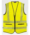 Gilet alta visibilita e bande rifrangenti discontinue Workteam