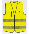 Gilet alta visibilita e bande rifrangenti segmentate Workteam
