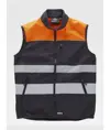 Gilet bande rifrangenti tessuto ripstop Workteam