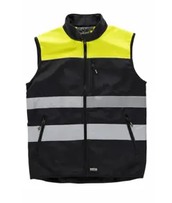 Gilet bande rifrangenti tessuto ripstop Workteam