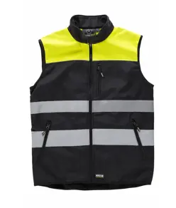 Gilet bande rifrangenti tessuto ripstop Workteam