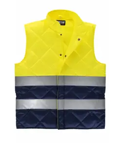 Gilet bicolore alta visibilita' Workteam